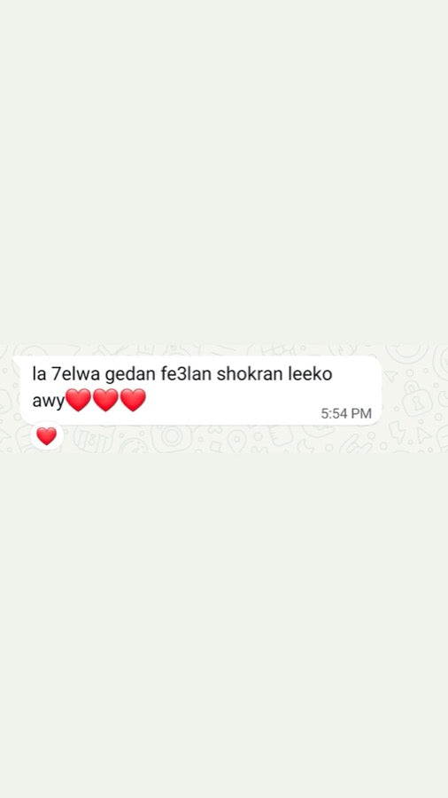 Customer feedback 05