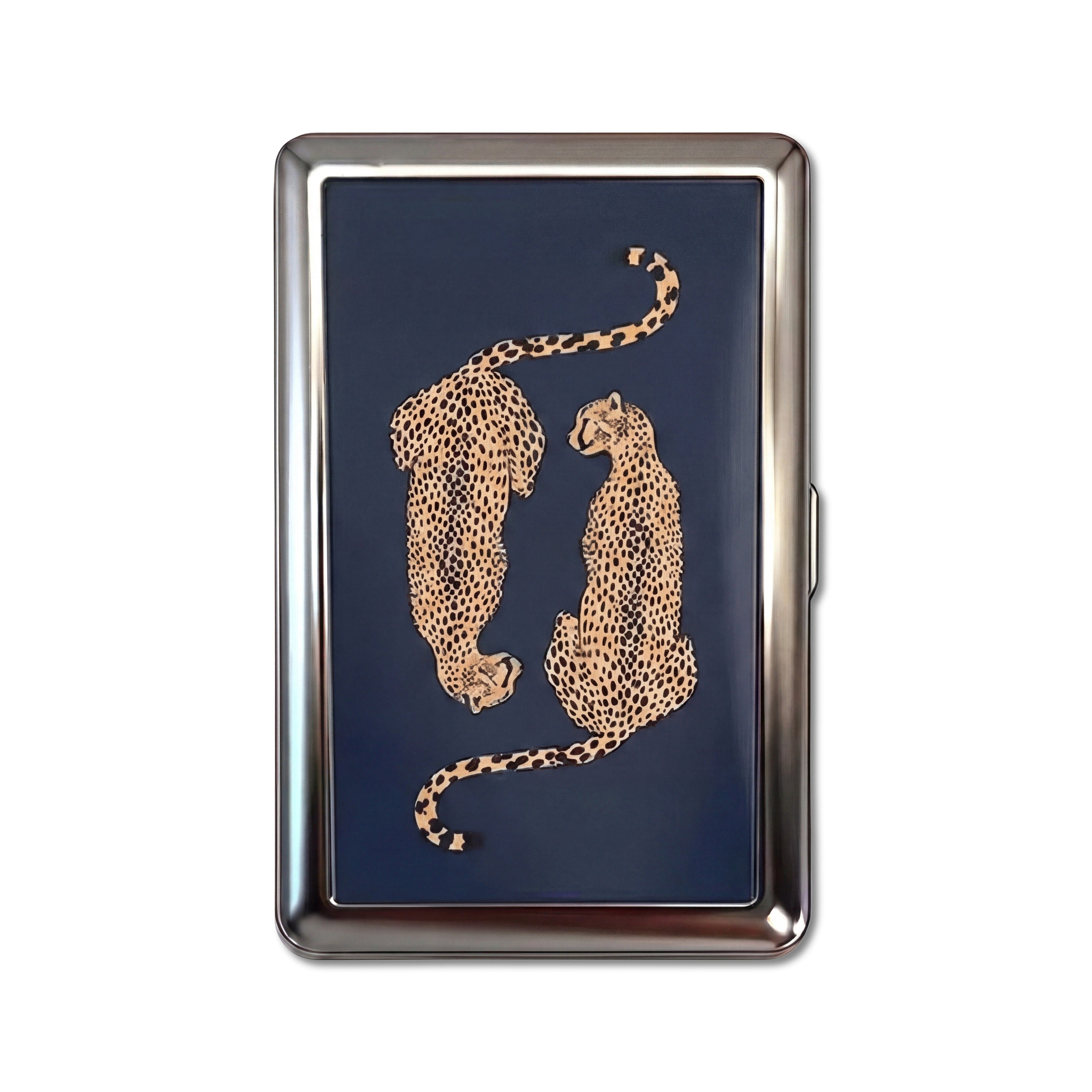Leopard Lovers — Metal Card Case