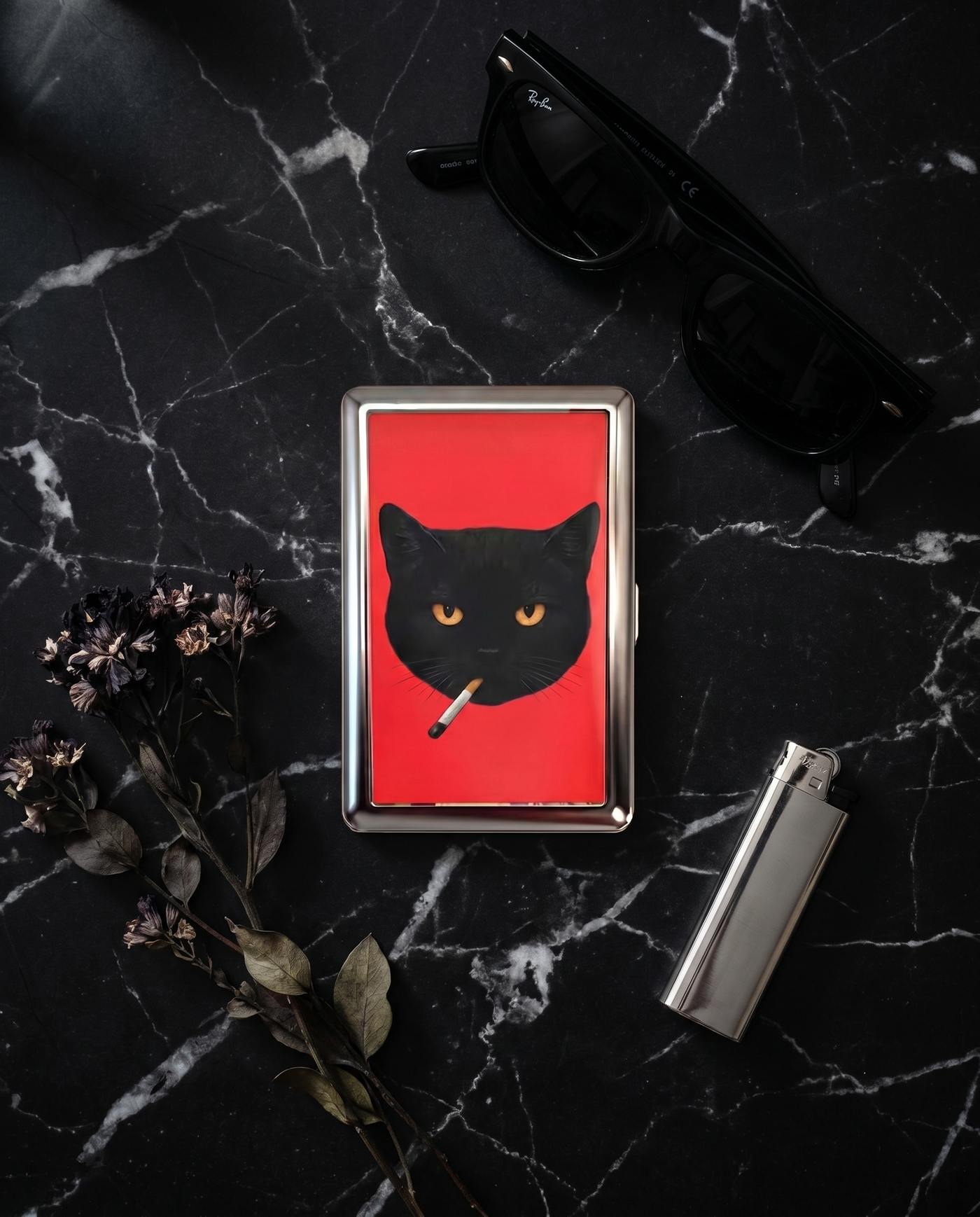 Bad Habit — Metal Card Case